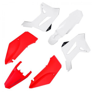 Kit De Plásticos Honda Tornado R1DE - Blanco/Rojo  (hasta 2022)